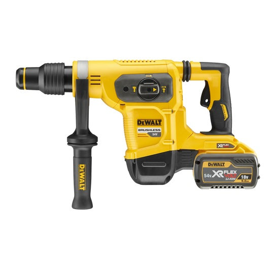 Demo-perforator hammer BRUSHLESS motor 54V XR FLEXVOLT SDS-Max high power 40mm in CASE and ACCESSORIES - DeWALT - DCH481X2-QW Demo-perforator hammer BRUSHLESS motor 54V XR FLEXVOLT SDS-Max high power 40mm in CASE and ACCESSORIES - DeWALT - DCH481X2-QW